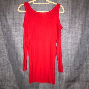 Bailey 44 Red Cold Shoulder